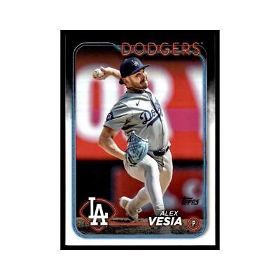Alex Vesia 2024 Topps Update #US258 Los Angeles Dodgers Baseball