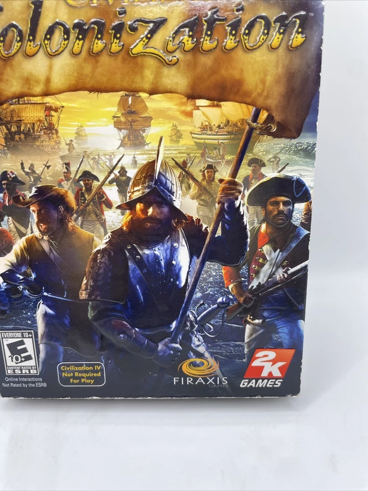 SID MEIER'S - CIVILATION IV COLONIZATION (PC, 2008) - WINDOWS VISSTA - NOS - NEW - Image 4 of 4