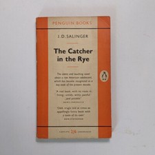 The Catcher in the Rye - J.D. Salinger - Penguin Books 1958 Paperback - Tri-Band