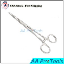 Hemostat Forceps, Dog Cat Pet Scissors Ear Hair Clamp Fishing 12.5CM Straight