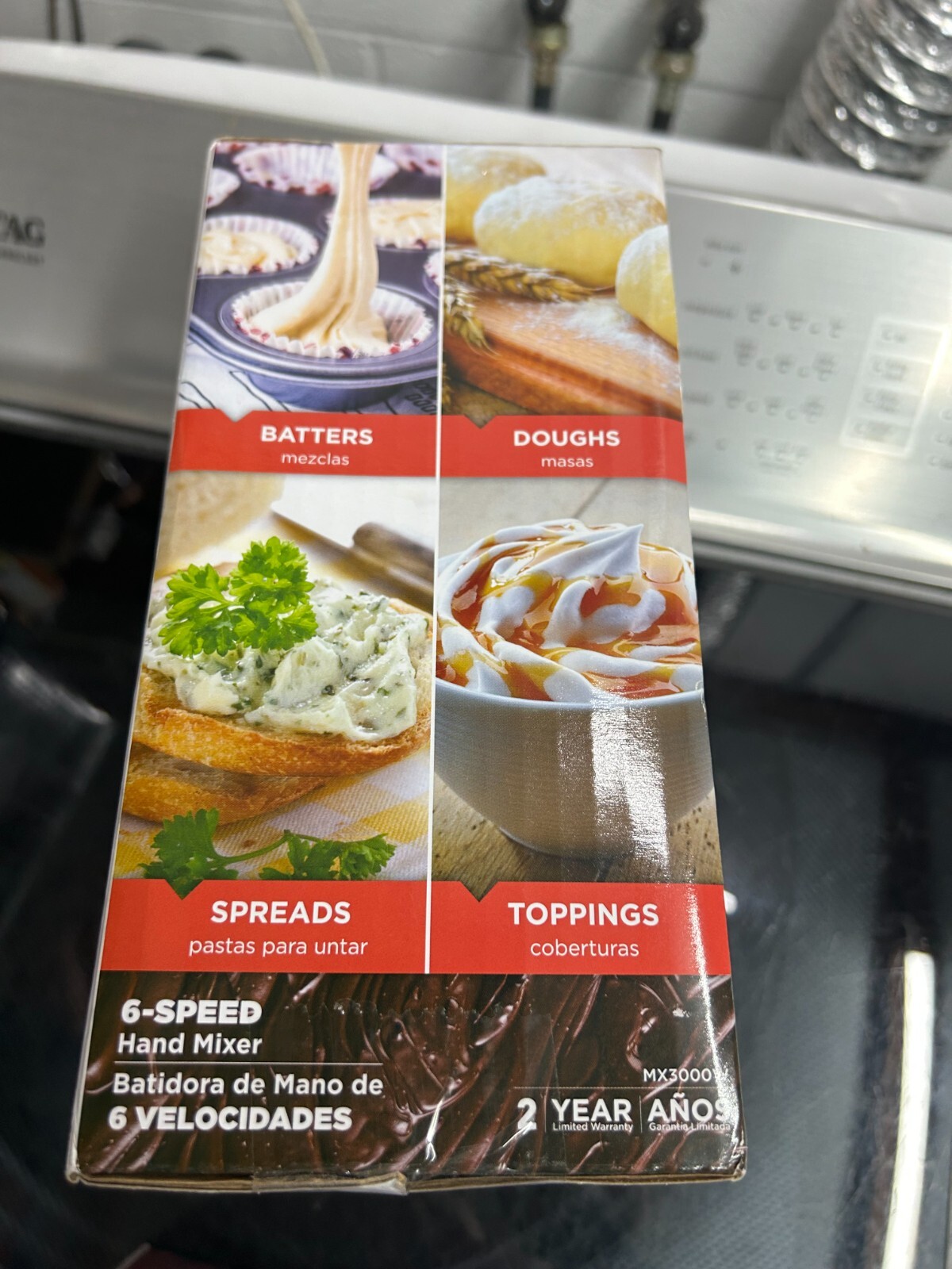 BLACK+DECKER MX3000W 250Watt Hand Mixer in White for sale online eBay