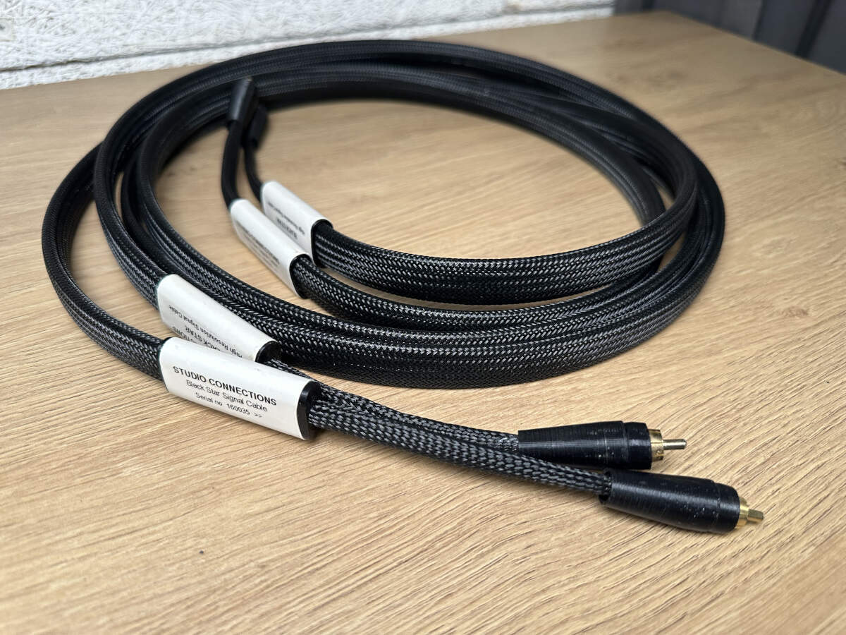 Studio Connections Black Star Signal Cable Stereo 2x2,00m UVP 3729