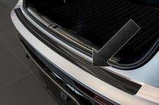 Ladekantenschutz Edelstahl schwarz für Audi Q5 Sportback auch S-Line ab 03.2021-