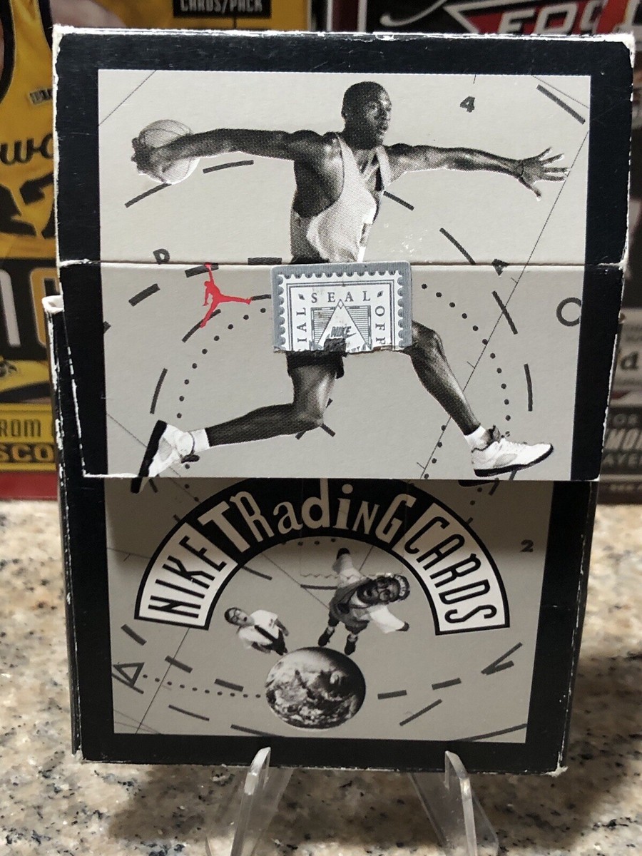 1991 NIKE MICHAEL JORDAN SPIKE LEE TRADING CARD EMPTY BOX HOLDER