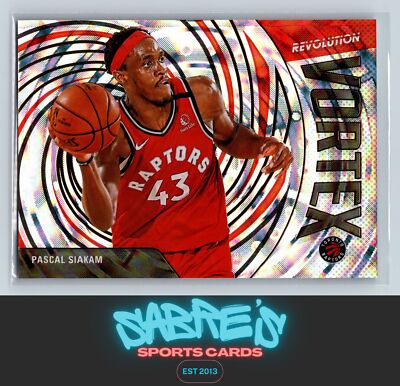 2020-21 Panini Revolution Pascal Siakam Fractal Toronto Raptors No