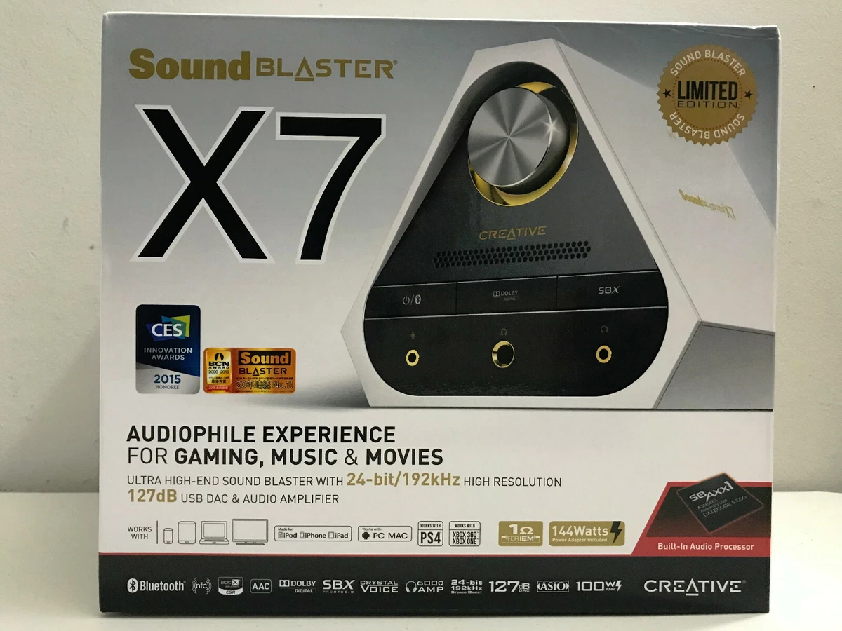 格安販売の格安販売のSound Blaster X7 ハイレゾ対応 DAC オーディオ