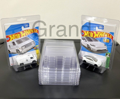 50 Protector Cases For Hot Wheels Matchbox Mainline Blister Pack FREE SHIPPING!