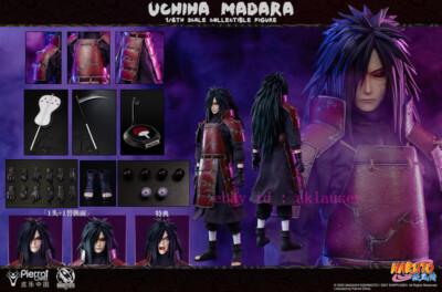 RocketToys Roc-005 1/6 Uchiha Madara Action Figure Toy Model In
