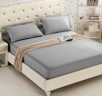 600TC 30CM FITTED SHEET 100% EGYPTIAN COTTON HOTEL QUALITY DOUBLE SUPERKING SIZE