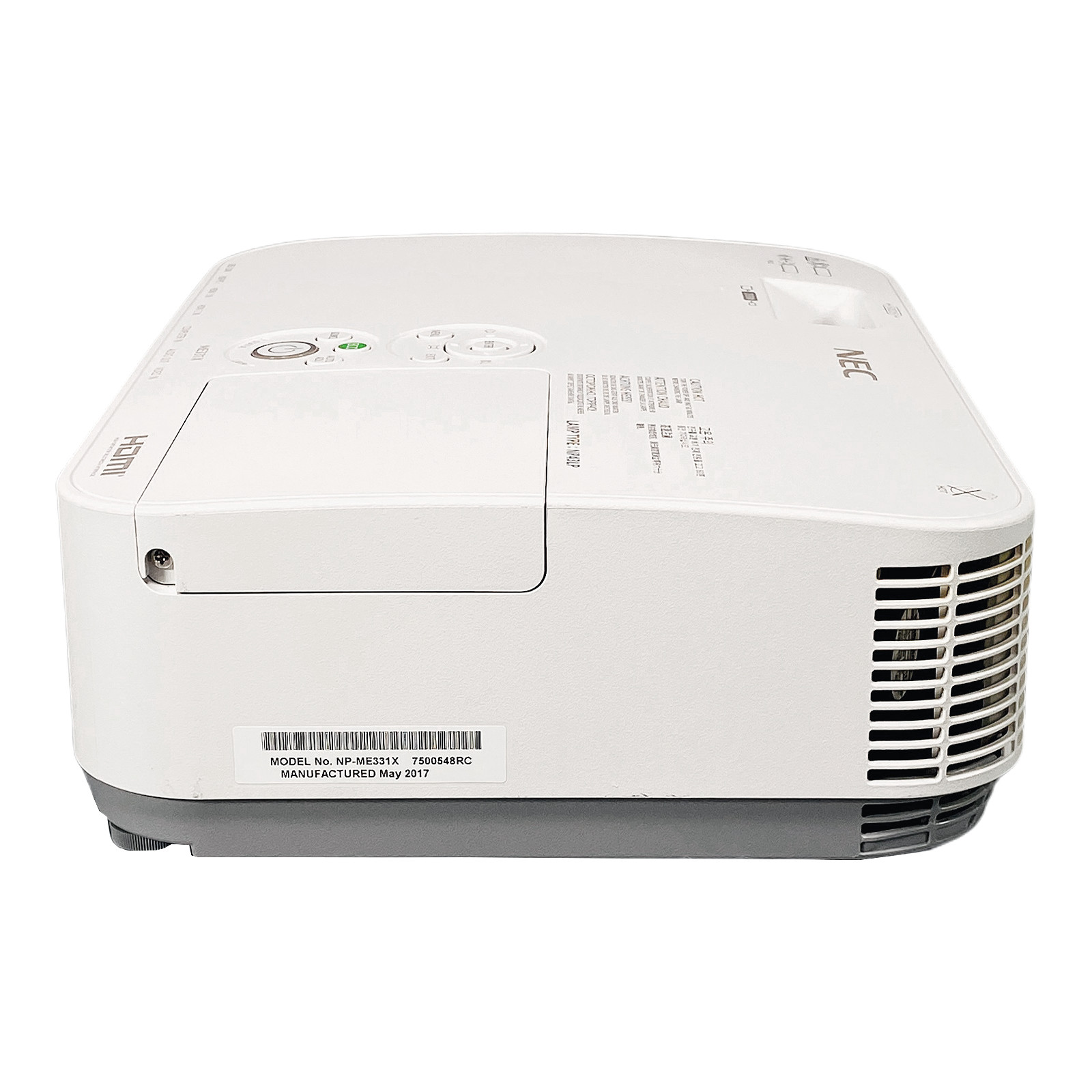 Top-Rated NEC Reliability 3LCD Projector ECO Mode 3300 Lumens 2160p w/Bundle 🎬