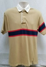 Vintage NY SPORTSWEAR EXCHANGE Stripe Polo Shirt - Size M