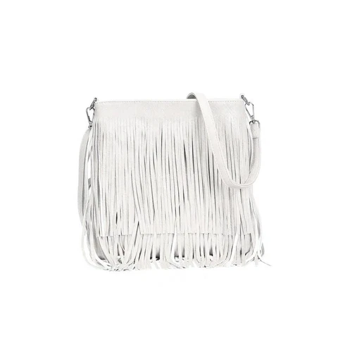New Women's  Fringe Messenger Shoulder Tassel Bag Handbag Ladies Crossbody Bag - Picture 7 of 7