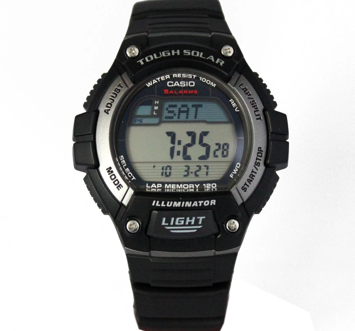 Casio tough solar top lap memory 120