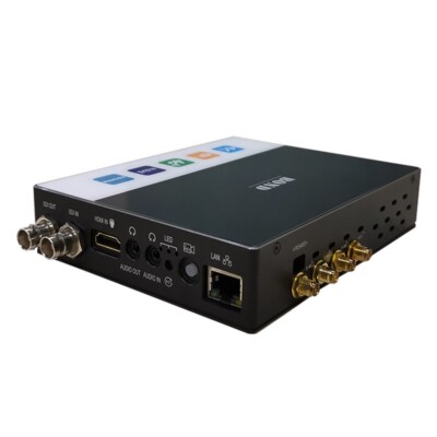 HaiweiTech K3  4K H. 265/H. 264 HDMI and SDI to IP Live Streaming Video Encoder
