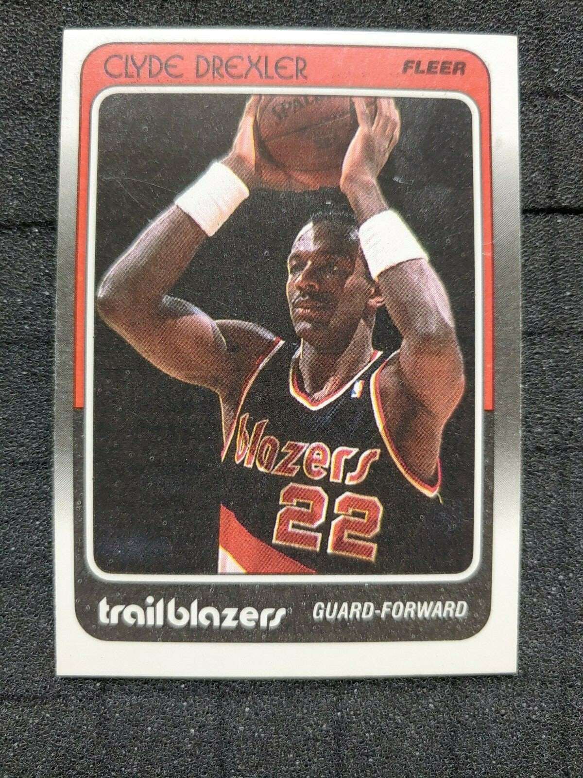 1988-89 Fleer Basketball Clyde Drexler #92, EX-NM