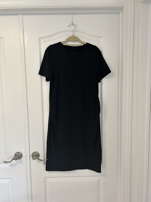 Gap Maternity T-shirt dress - Black - Size medium - Cotton - Like New