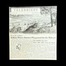 Illinois Bell Telephone 1957 Telebriefs Advertising Newsletter Chicago Area July