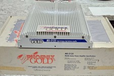 Very Rare Old School Phoenix Gold Ms-2125 Amp Recapped