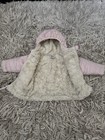 The North Face Jacket Infant 3-6 M Reversible Pink Puffer Cream Fur — photo 3