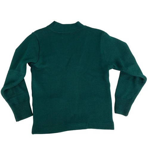 Silverdale Baptist Academy SBA Green Cardigan Sweater Uniform Flynn O’Hara YXS - Picture 5 of 11