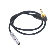3.5 audio plug to 00B 4pin male plug Timecode cable for Tentacle Sync & RED eipc