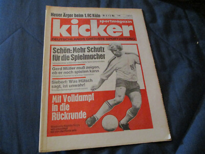 Kicker 13.1.1977  5/77 Berti Vogts Gladbach