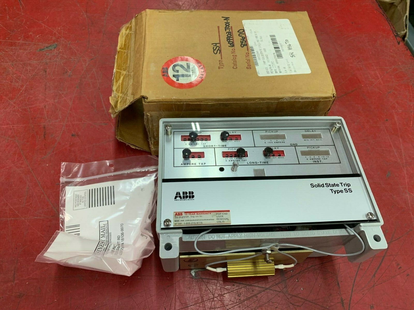 Module électronique De Déclenchement ABB 609902-T006 SS 3G - Occasion Testé