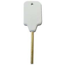 ASEC TS7451  Plastic Head Avocet WMS Window Key White Plastic Head Key