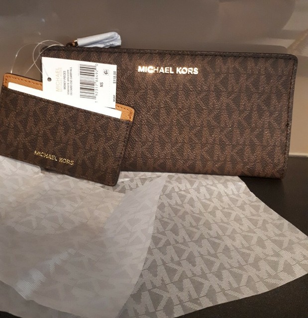 money pieces card case michael kors