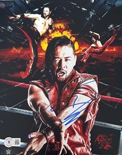 Shinsuke Nakamura Signed Autographed 8x10 Photo Beckett Authenticated #1