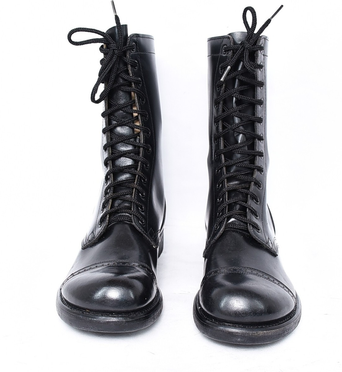 Double H Quality JUMP BOOTS Leather Military Biker Work
