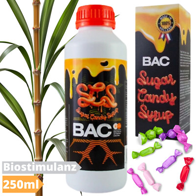 BAC Sugar Candy Syrup 250ml Pflanzenzucker Kohlenhydrate Pflanzenbooster Dünger