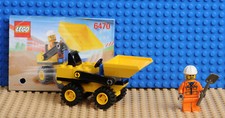 LEGO Ruspa - Lego 6470 Mini Dump Truck -minifig con001 -anno 2000 - Lego Town 