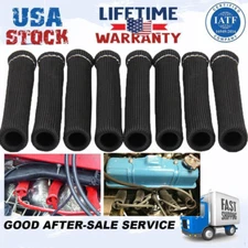 Spark Plug Wire Boots Protectors Sleeve Heat Shield Cover For SBC BBC 8PCS 2500°