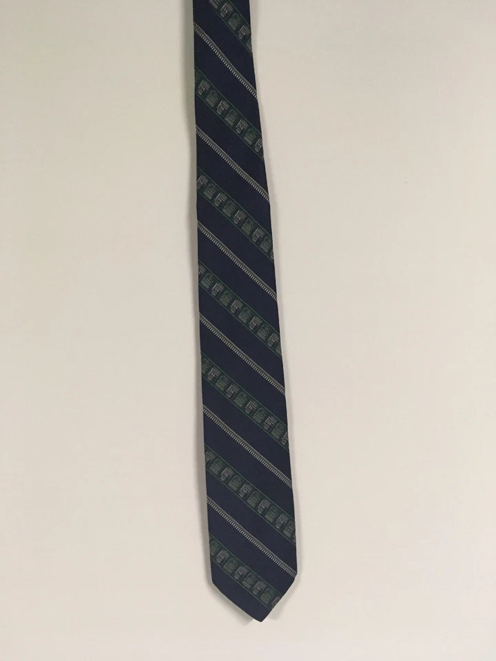 Smithsonian Institute синяя печатная плата и разъемы компьютерный галстук 55" - Изображение 2 из 3