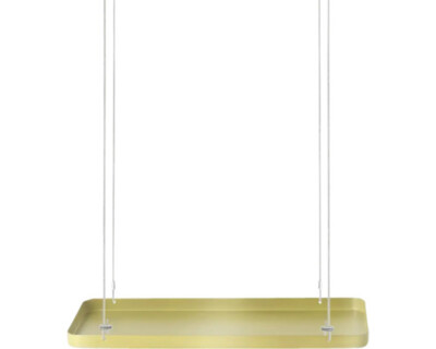 Tablethänger Esschert s Garden S 38 x 15 x 2 cm Metall Kunststoff rechteckig gol