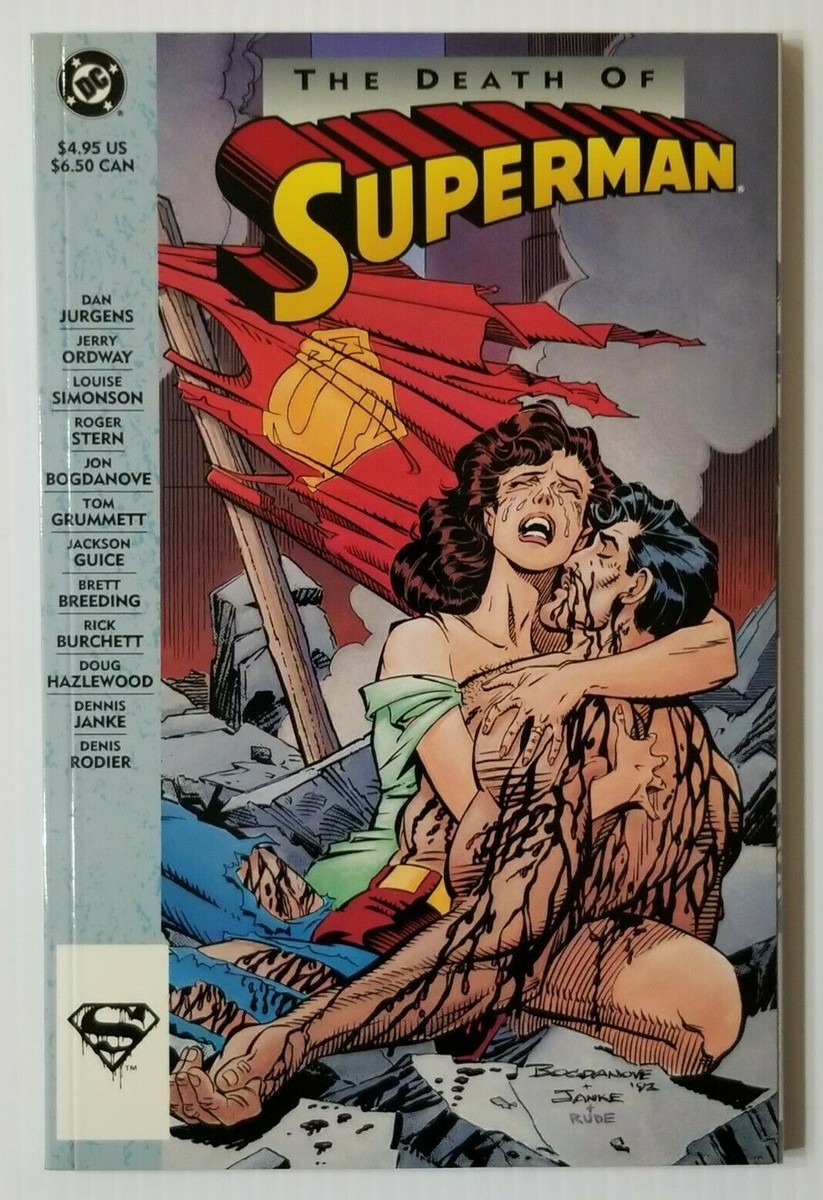 Death of Superman 1992 アメコミリーフ スーパーマン THE DEATH OF SUPERMAN - TPB - DC Comics 1992 - High Grade