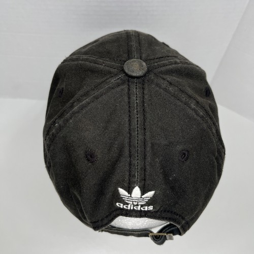 Adidas Trefoil Strapback Adjustable Hat Cap Dad Mom Golf Tennis Men Women Black - Picture 7 of 11