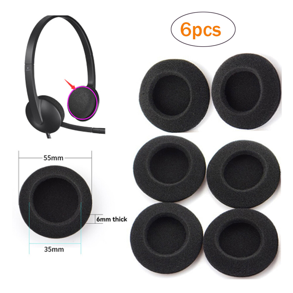For Logitech H330 H340 Earphone Ear Pad Sponge Foam Headphone