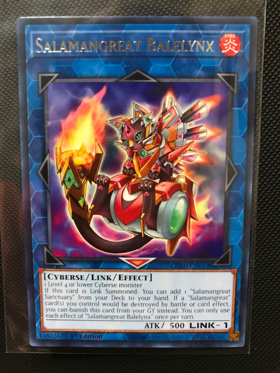 Yu-Gi-Oh! TCG Salamangreat Balelynx Soulburner SDSB-EN043 1st Edition Ultra Rare Yu-Gi-Oh! TCG Salamangreat Balelynx Soulburner SDSB-EN043 1st Edition Ultra Rare