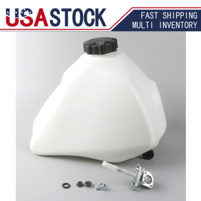 #ad Fuel Gas Tank for Honda 1997 00 XR 70 1988 00 XR 80 XR 100 White $175.00
