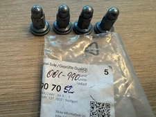 Mercedes-Benz A0019907052 Rocker Panel Molding Domed Cap Nut Set Of 4 Genuine OE