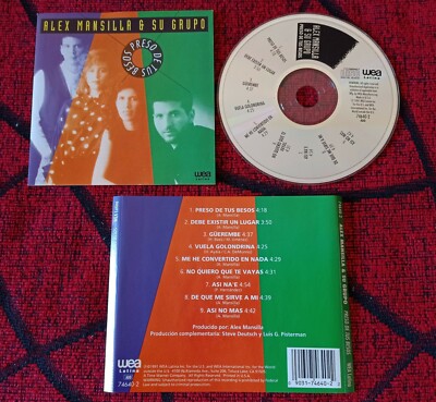 ALEX MANSILLA & SU GRUPO ** Preso de tus Besos ** ORIGINAL 1991 USA CD