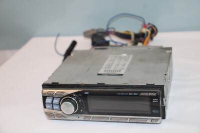 ALPINE CDA-9851 CD MP3 PLAYER Old School RARE