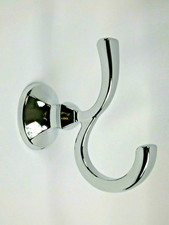  lot of 2 DELTA 76435 Ashlyn Double Robe Hook Chrome