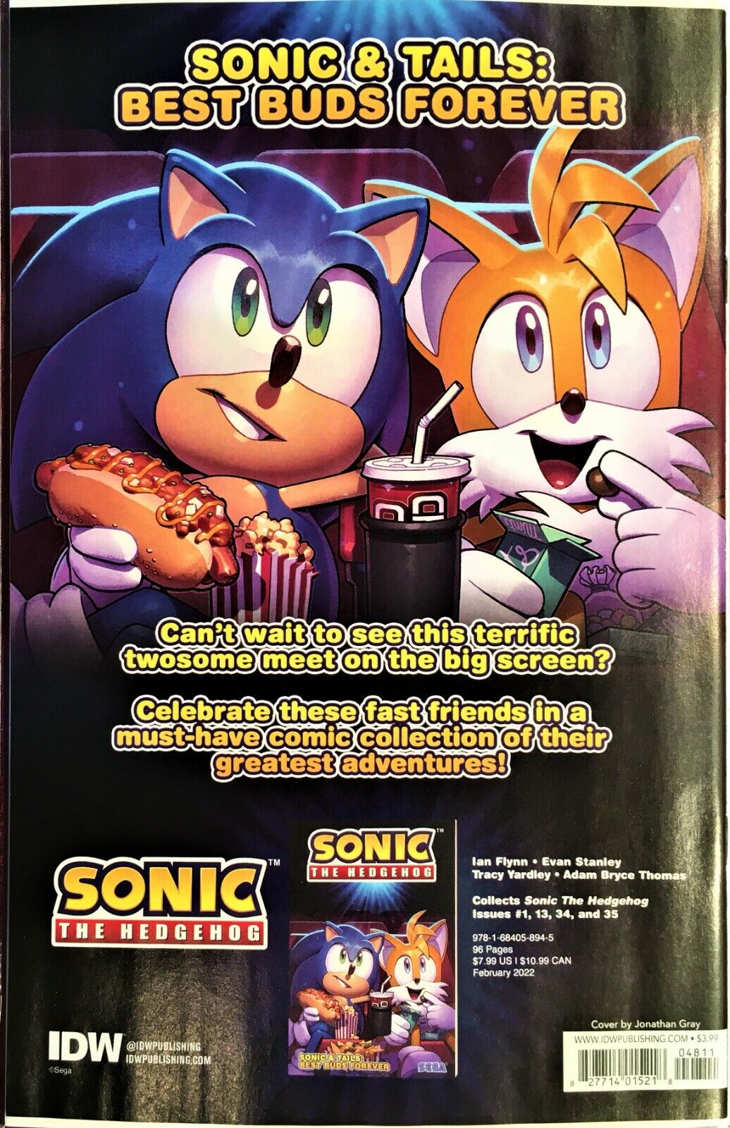 Sonic The Hedgehog: Sonic & Tails: Best Buds Forever – IDW Publishing