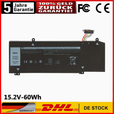 1F22N XRGXX Akku für Dell Alienware M17 M15 R1, G7 7590 7790, G5 15 5590 JJPFK 