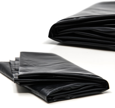 Schwarz Wetlook PVC-Stil wasserdicht Bettlaken