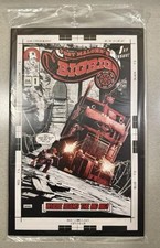 Post Malone's Big Rig #1 Sean Gordon Murphy Variant Artist Proof B&W Red Cover