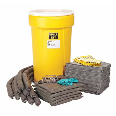 #ad Spilltech Spku 55 Spill Kit 52 Gallon Volume Absorbed Per Kit 55 Gallon $321.99